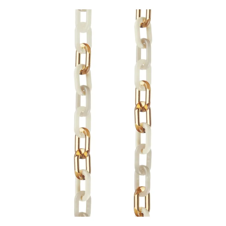 Lange Kette Liv 120 cm | Beige- Produktbild Nr. 1