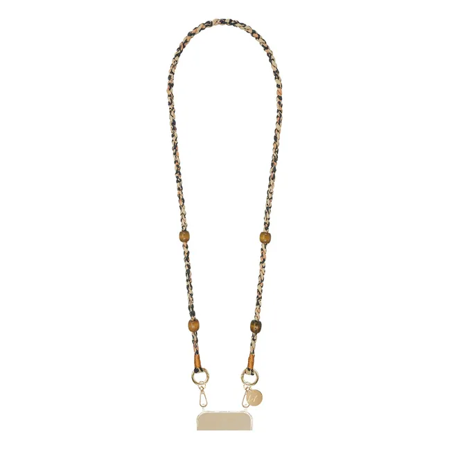 Cadena larga Leo 120 cm | Marrón