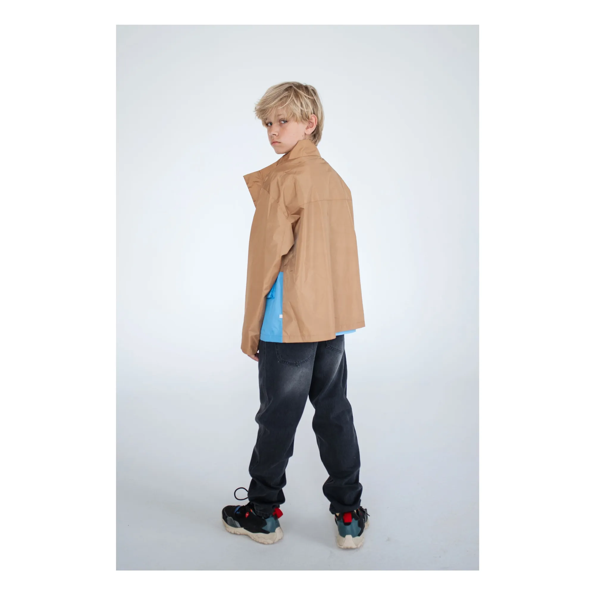 Recycled Fiber Jacket | Camel- Product image n°2