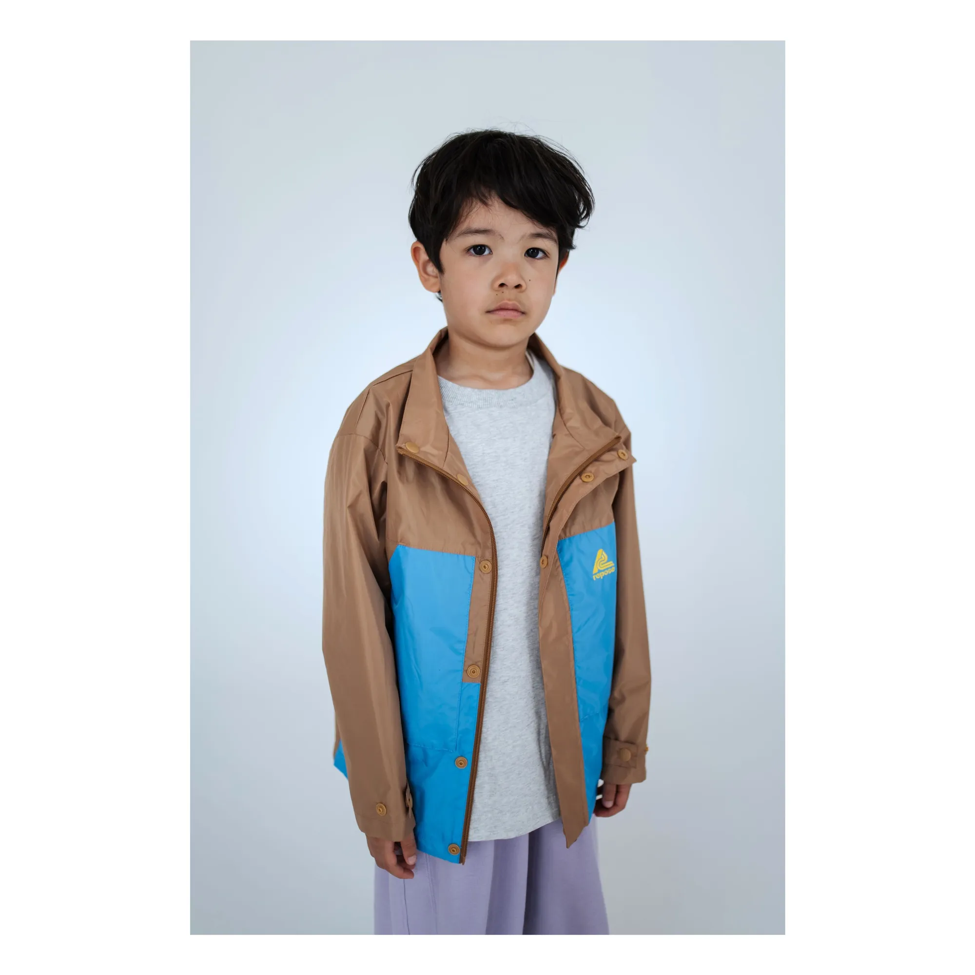 Recycled Fiber Jacket | Camel- Product image n°1