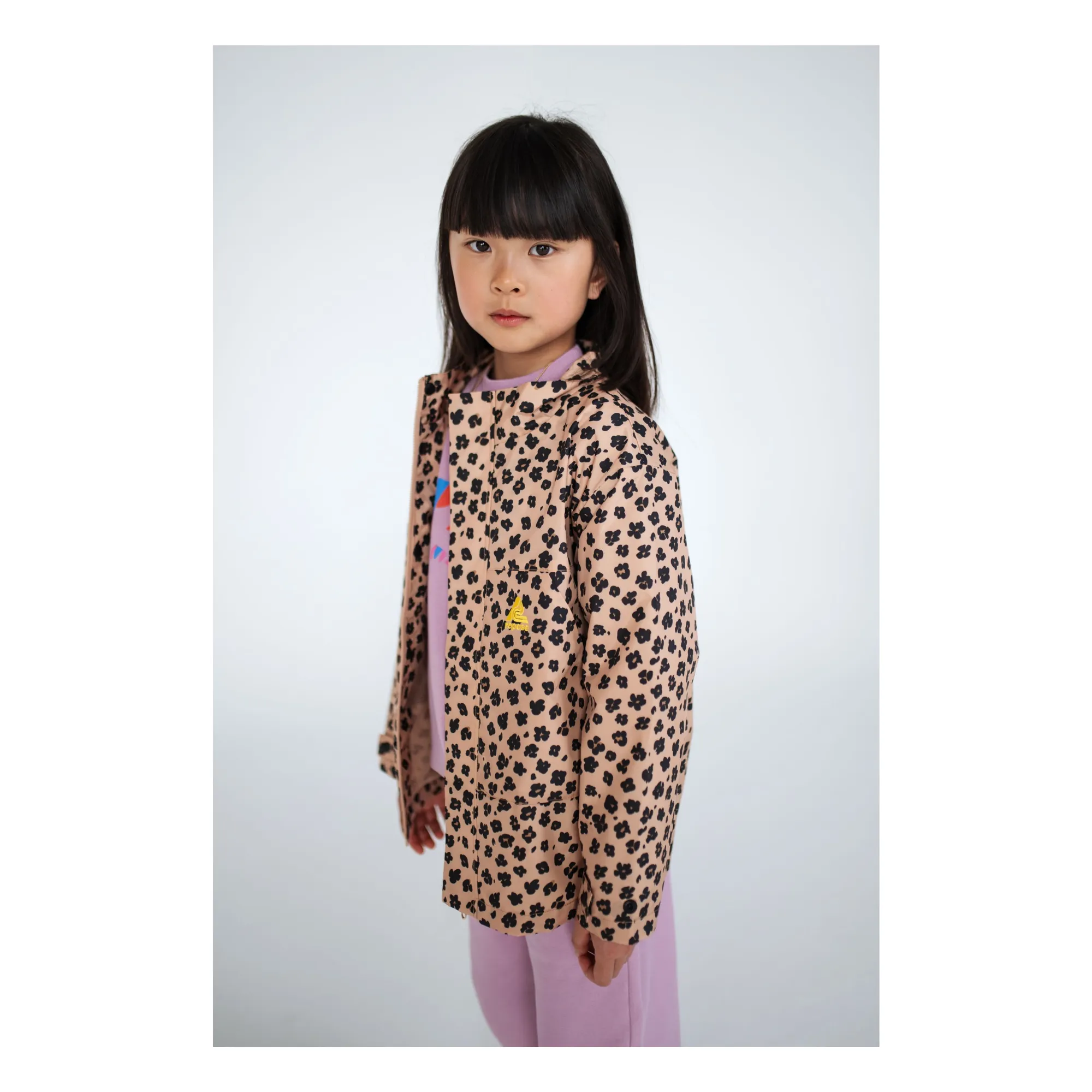 Leopard Jacket Recycled Fibers | Beige- Product image n°2