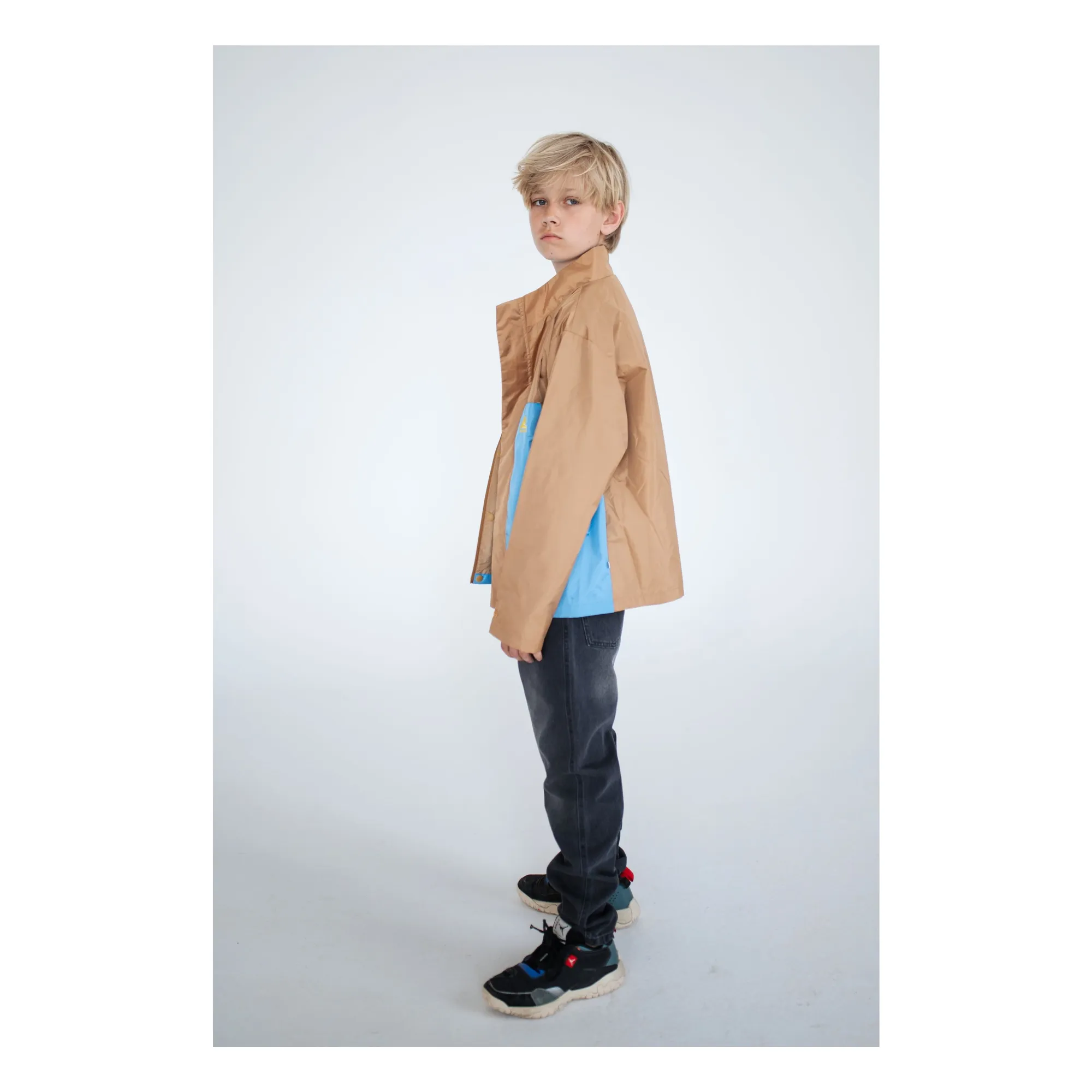 Recycled Fiber Jacket | Camel- Product image n°4
