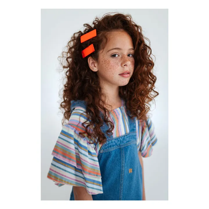 Barrette Squared | Orange- Image produit n°1