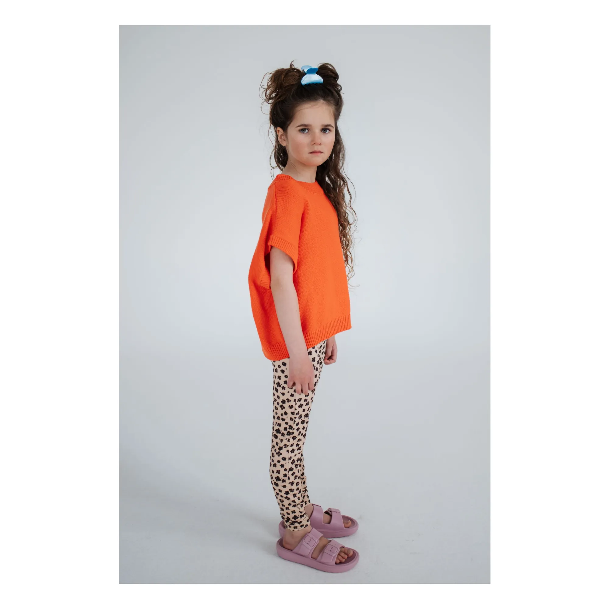 Legging Fibres Recyclées | Beige- Image produit n°2
