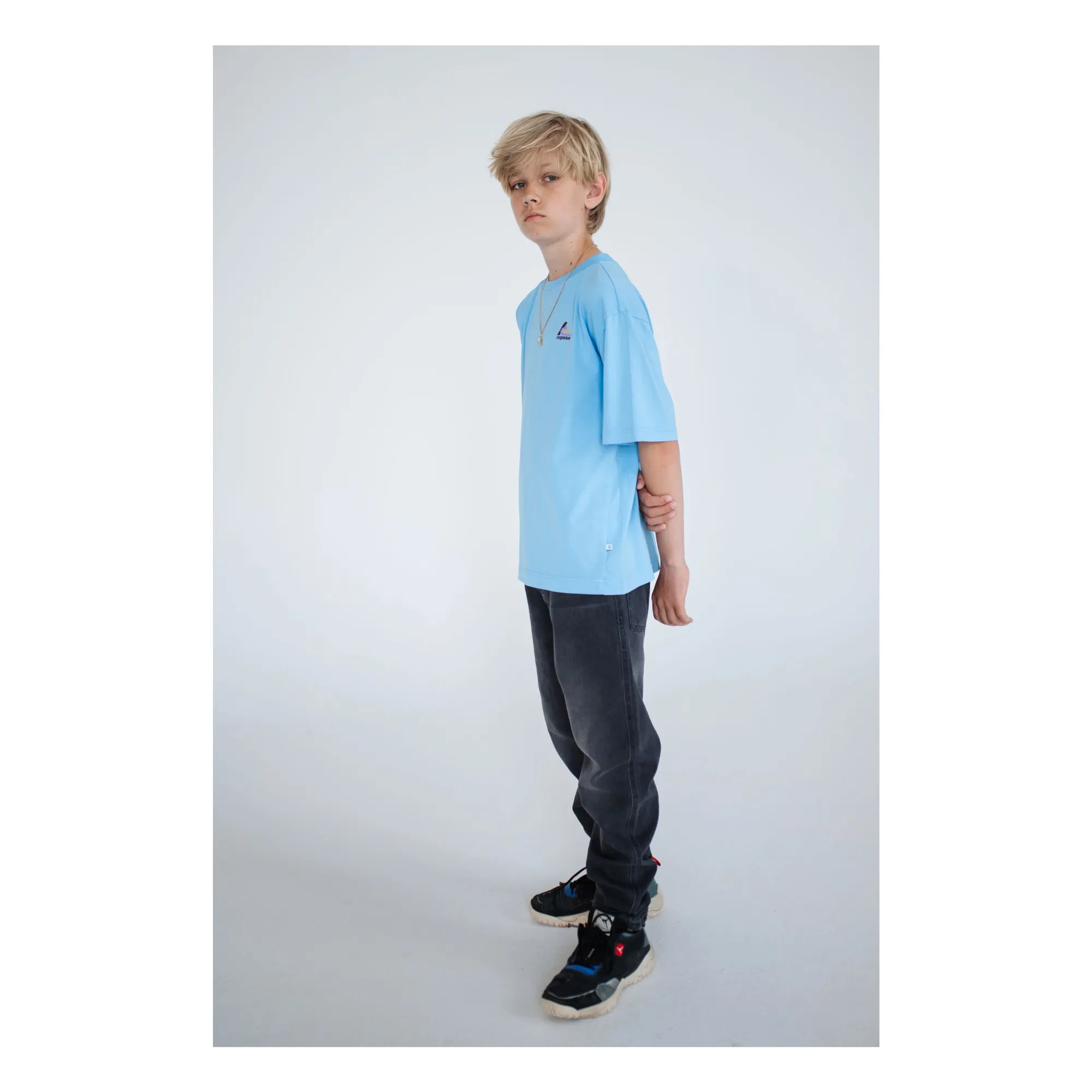 Jean Straight Coton Bio | Gris anthracite- Image produit n°1