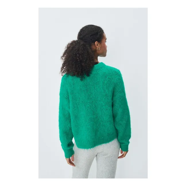 Jersey Bymi Alpaca | Verde Menta