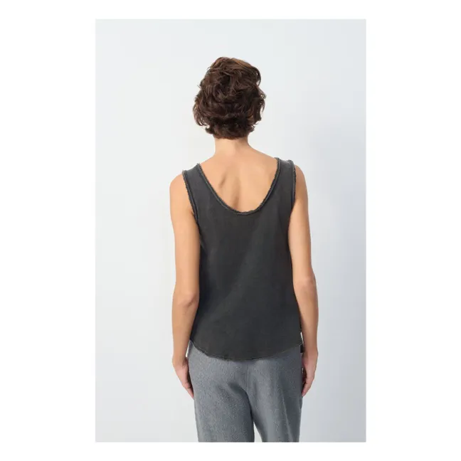 U-neck tank top Sonoma | Black