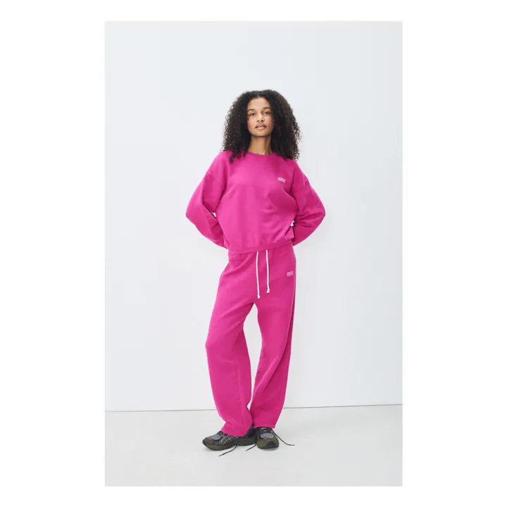 Sweatshirt Izubird | Fuchsie- Produktbild Nr. 2