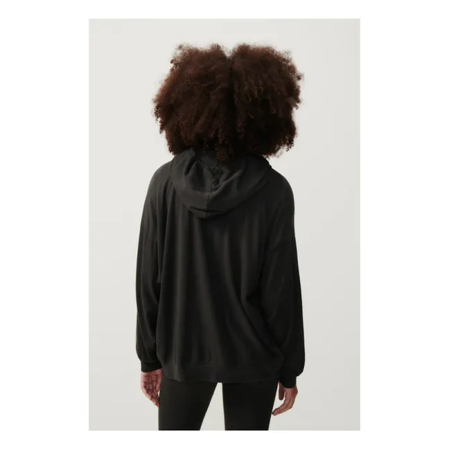 Sudadera con cremallera Ypawood | Carbón