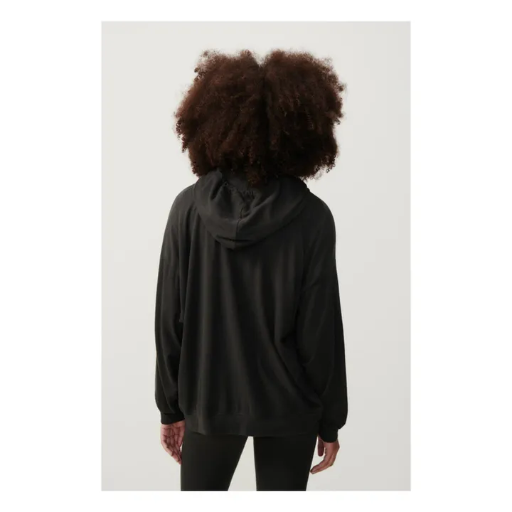 Sweat Zippé Ypawood | Carbone- Image produit n°5