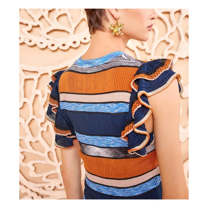 Top Cecile Maille | Azul- Imagen del producto n°2