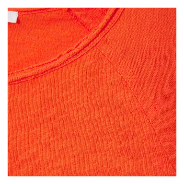 T-shirt Manches Longues Col Bateau Sonoma | Orange- Image produit n°3