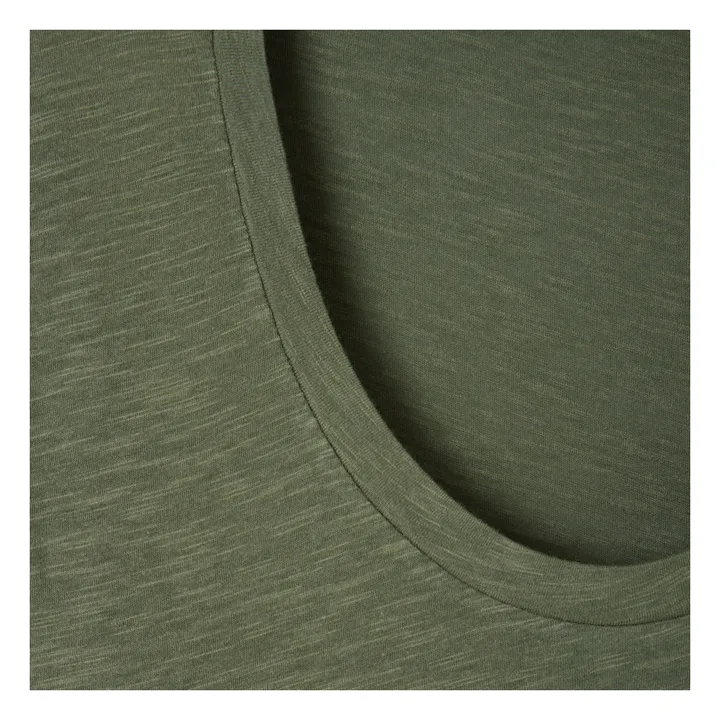 Jacksonville U-Ausschnitt T-Shirt | Khaki- Produktbild Nr. 3