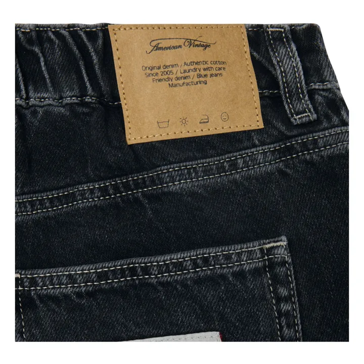 Bermuda Yopday Denim | Noir- Image produit n°3