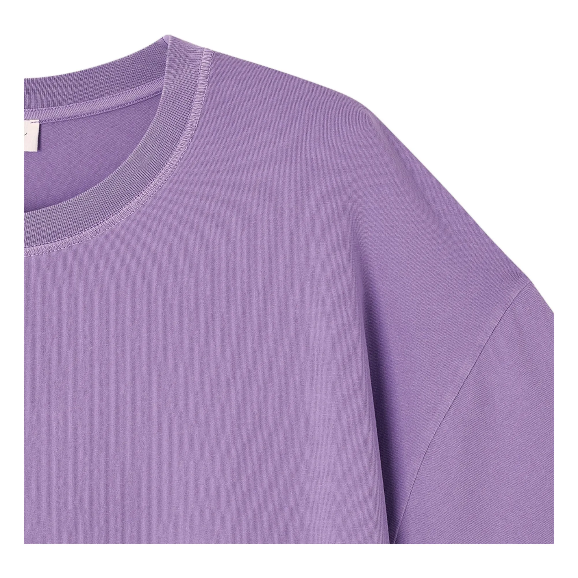T-shirt Ample Col Bateau Pymaz | Mauve- Image produit n°3