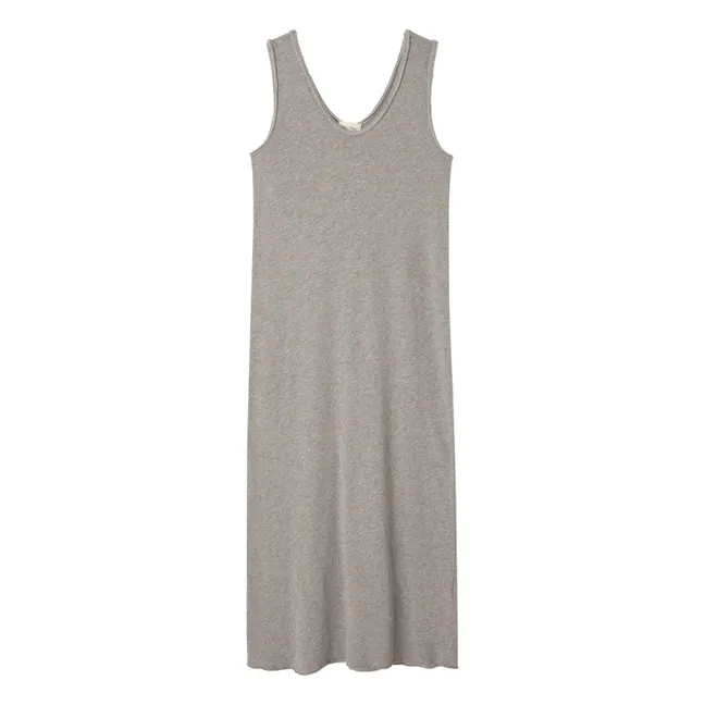 U-neck long dress Sonoma | Heather grey