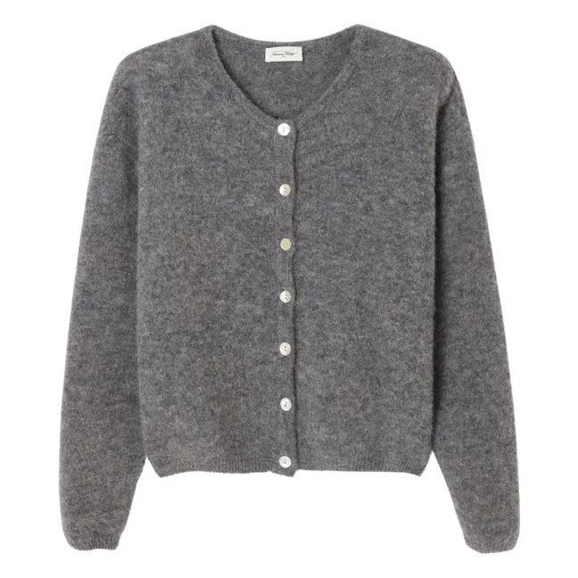 Gilet in lana e alpaca Vitow | Acciaio