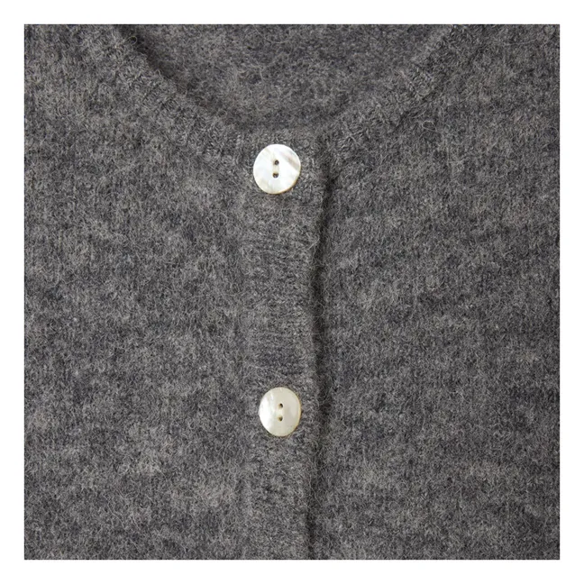 Vitow Alpaca and Wool Vest | Steel