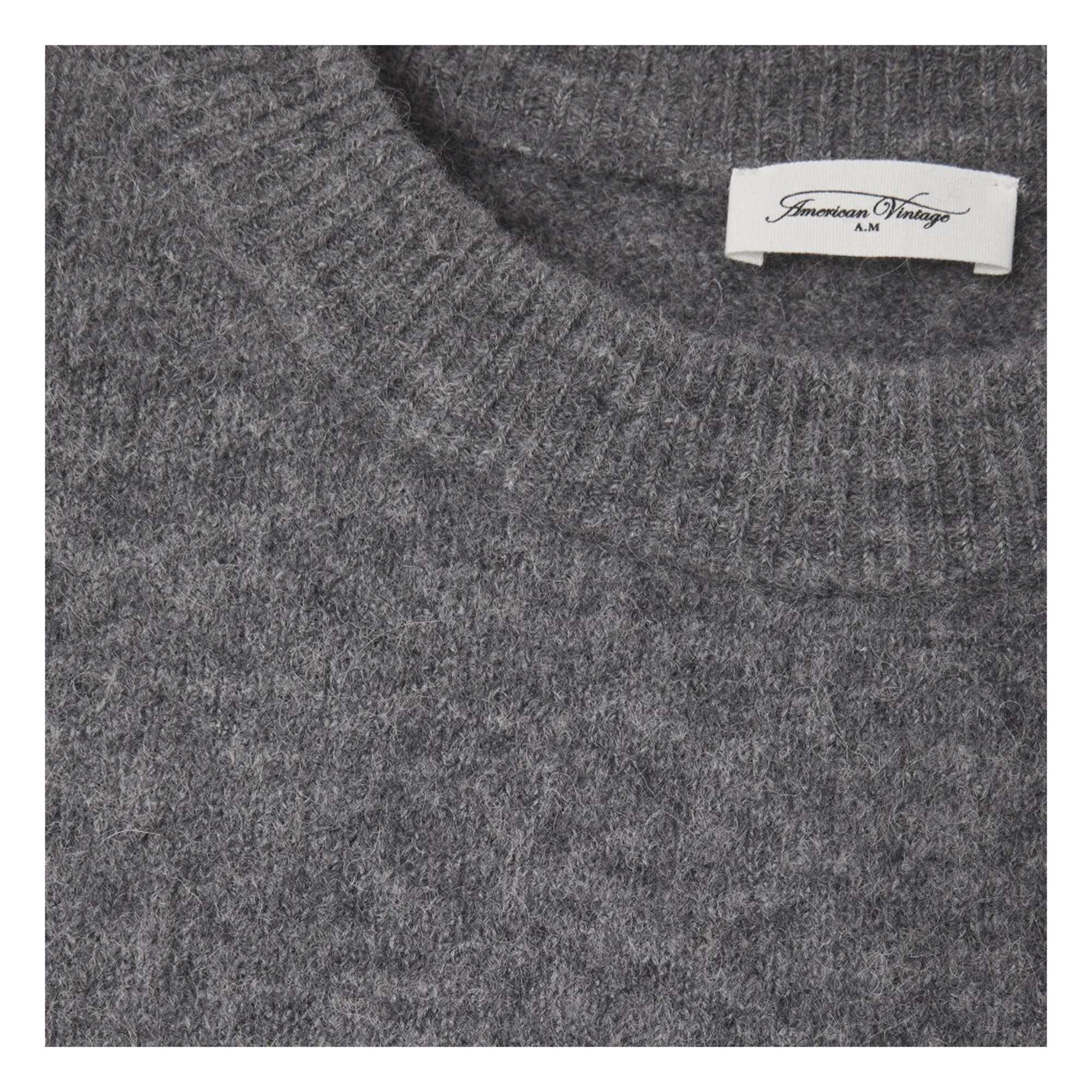 Pull Col Bateau Vitow Alpaga et Laine | Acier- Image produit n°3