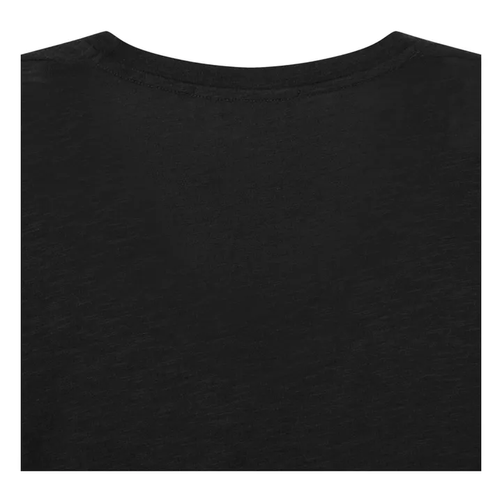 Jacksonville Langarm U-Ausschnitt T-Shirt | Schwarz- Produktbild Nr. 3