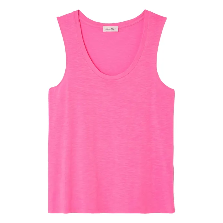 Jacksonville U-Ausschnitt Tank Top | Neonrosa- Produktbild Nr. 0