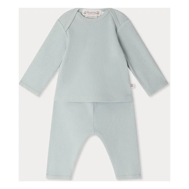 Pyjama Timi | Bleu ciel- Image produit n°0