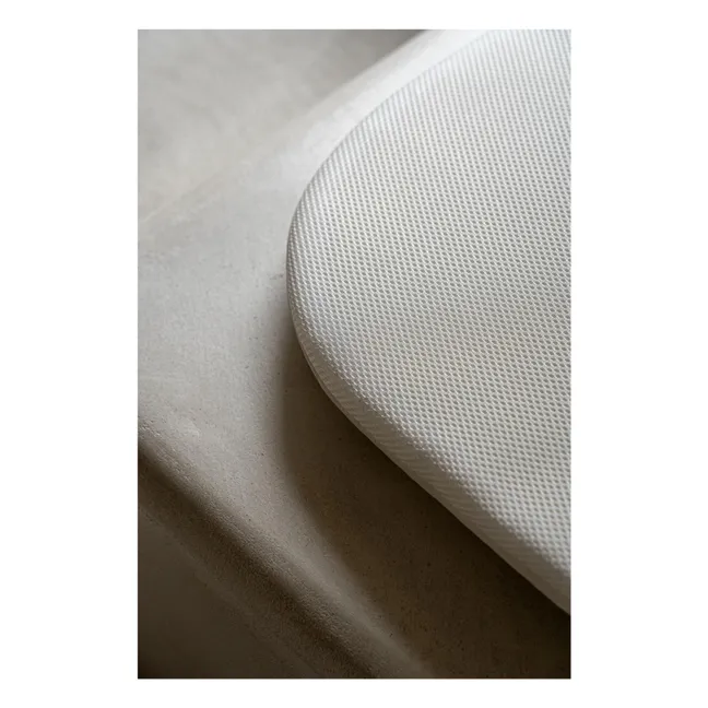 Mattress for rocking cradle | White
