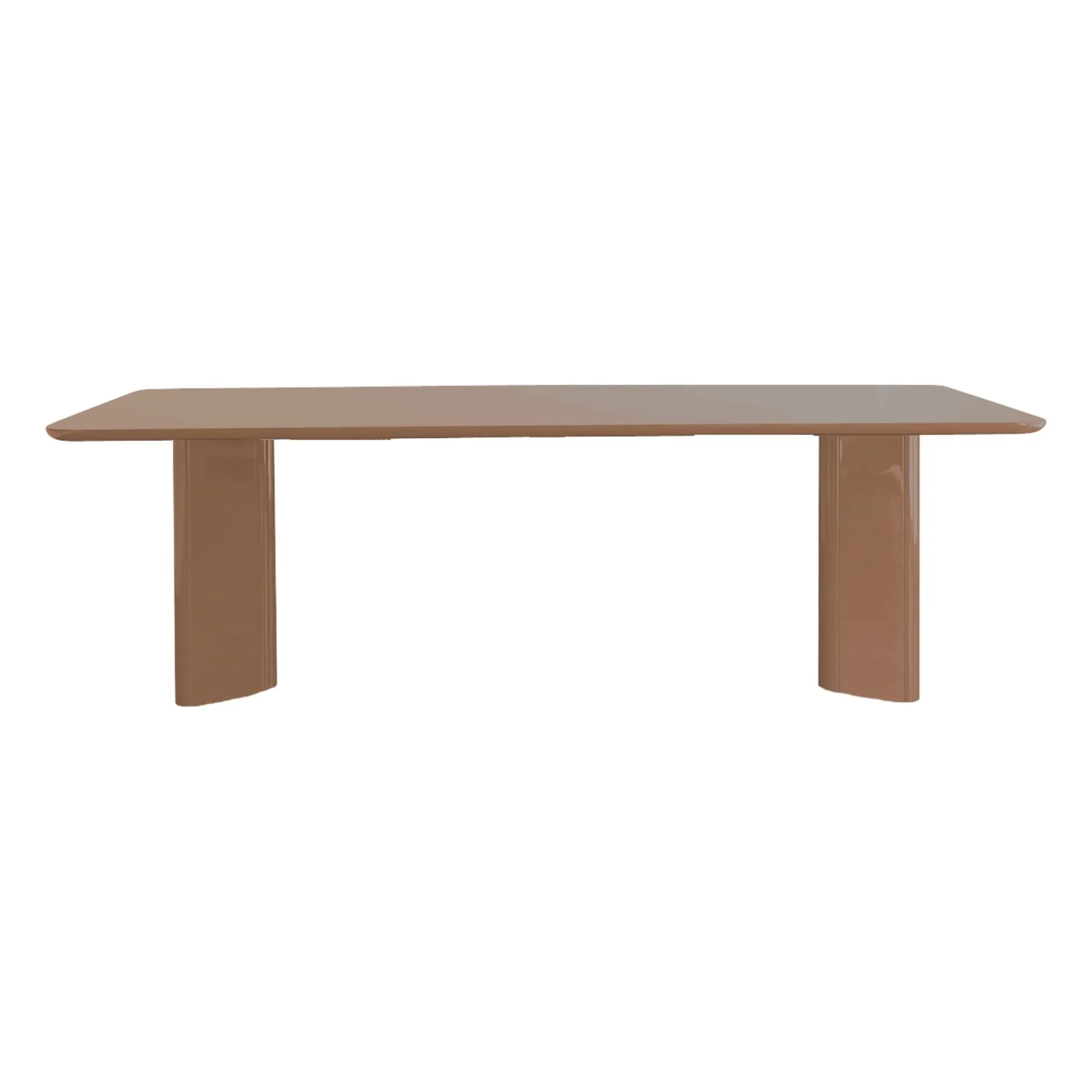 Gabrielle Paris Cranberry Victoire Lacquered Rectangular Dining Table
