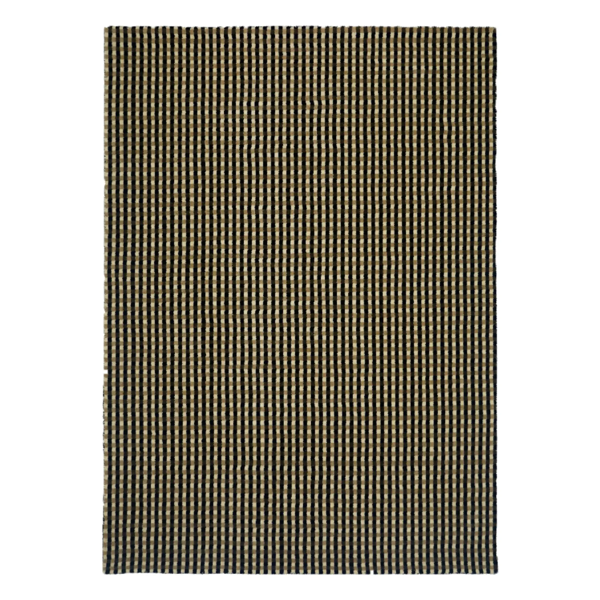 Hector wool rug | Brown- Product image n°0