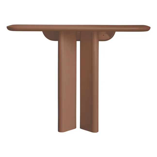 Consola Lou de madera lacada | Arándano rojo