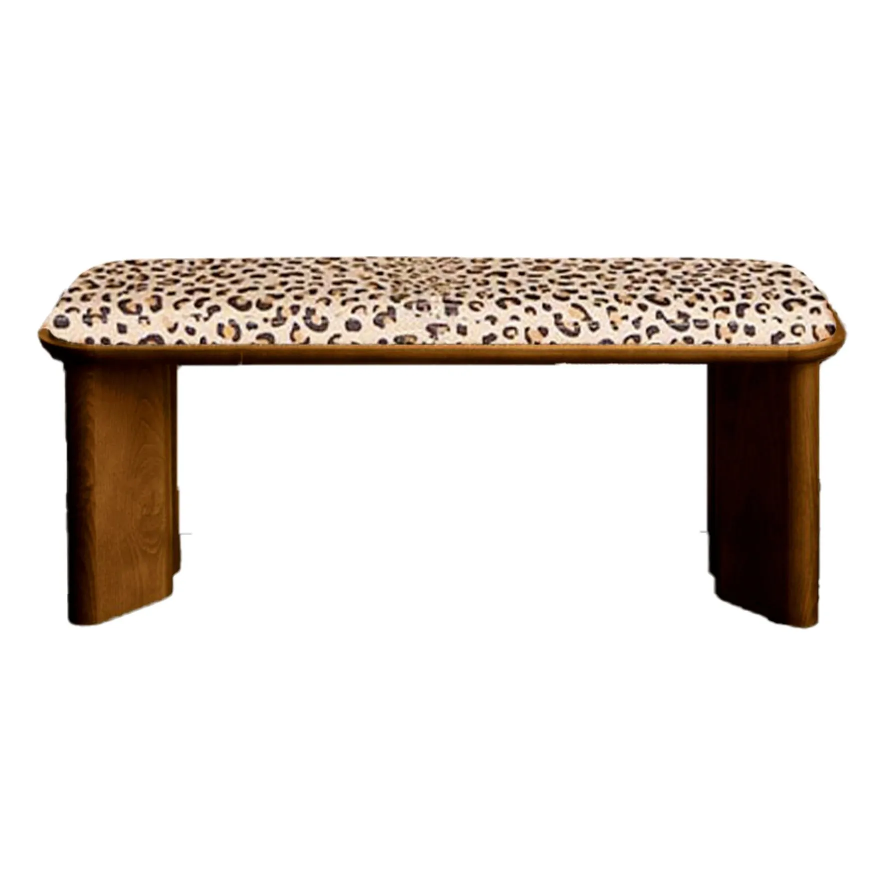 Gabrielle Paris Leopard Lazarus Bench
