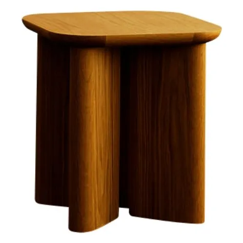 Gabrielle Paris Teak Garance Side Table, Finish