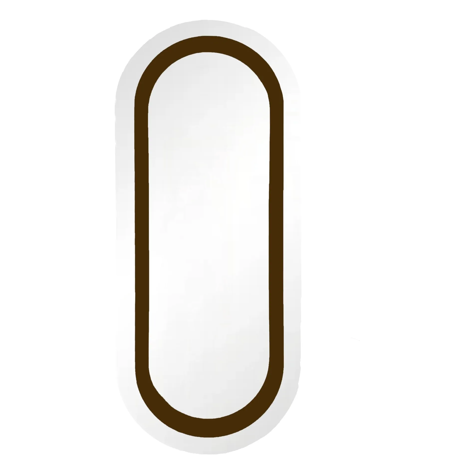 Gabrielle Paris Caramel Victor Lacquered Wood Mirror