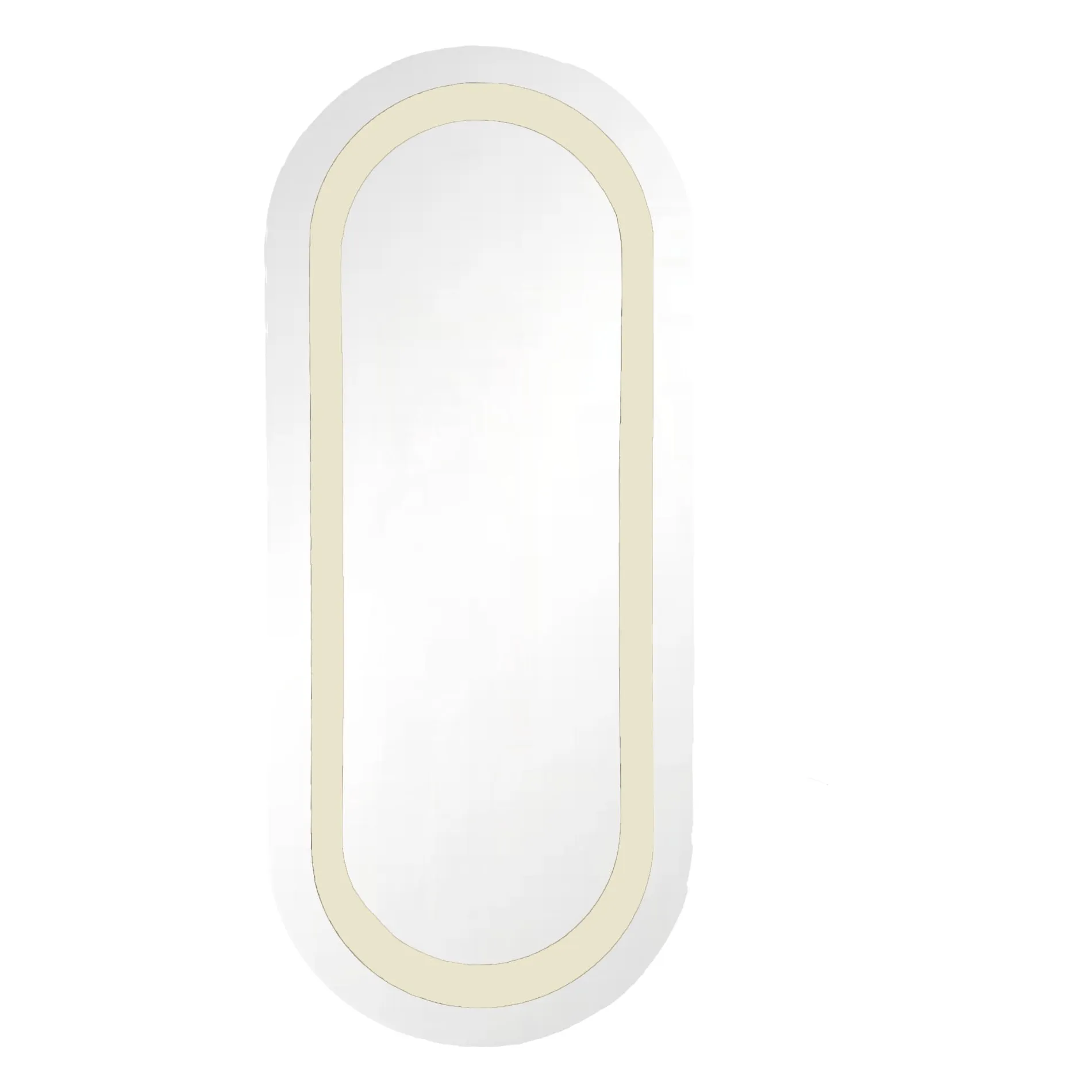 Gabrielle Paris Cream Victor Lacquered Wood Mirror
