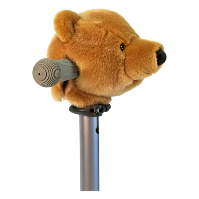 Bear scooter head  | Brown