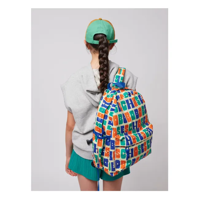 Bobo Recycled Fiber Backpack | Blue