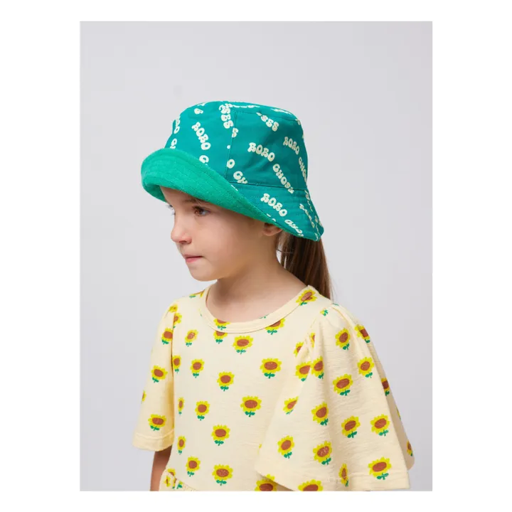 Bob Colorblock Eponge Fibres Recyclées | Vert- Image produit n°1