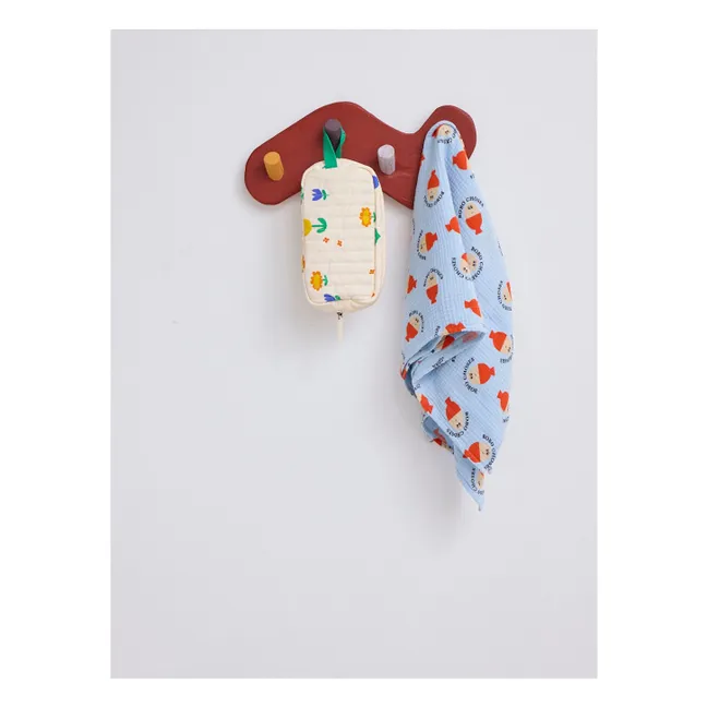 Trousse Fleurs | Ecru