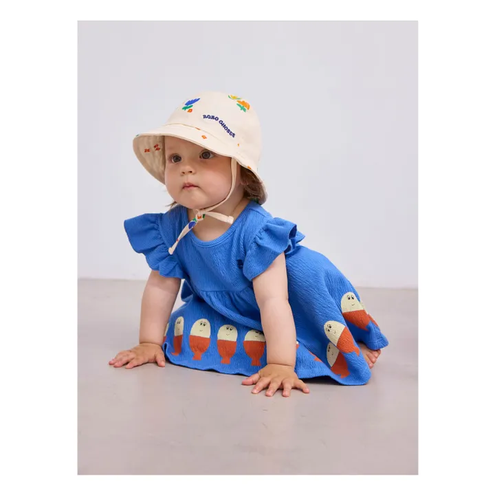 Chapeau Fleurs | Ecru- Image produit n°1