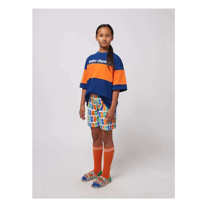 Short Choses Coton Bio | Ecru- Image produit n°2