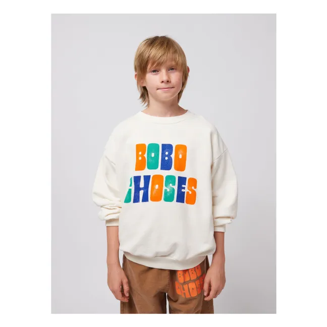 Sweatshirt aus BIO-Baumwolle | Seidenfarben