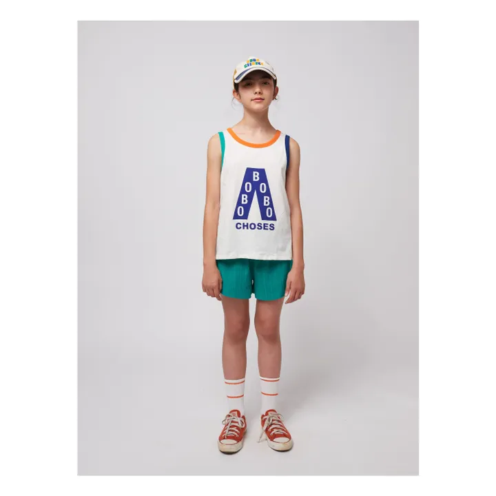 Débardeur A Coton Bio | Blanc- Image produit n°8