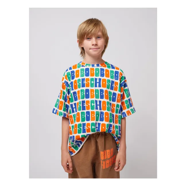 T-Shirt Choses Coton Bio | Blanc