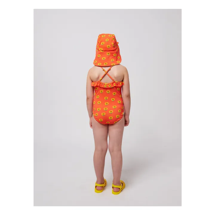 Maillot de Bain Tournesol Fibres Recyclées | Rouge- Image produit n°5