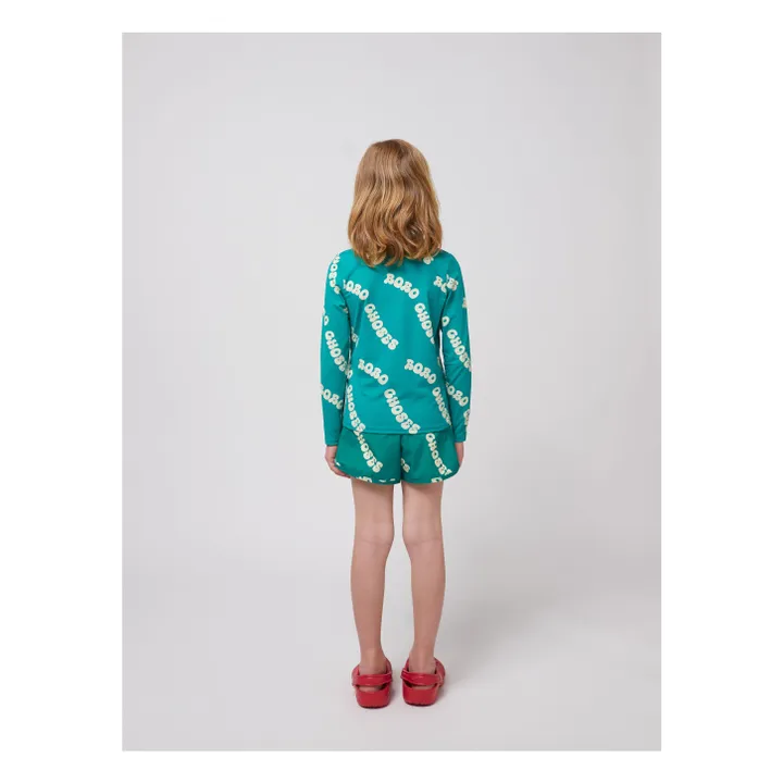 T-Shirt Anti-UV Bobo Fibres Recyclées | Vert- Image produit n°5