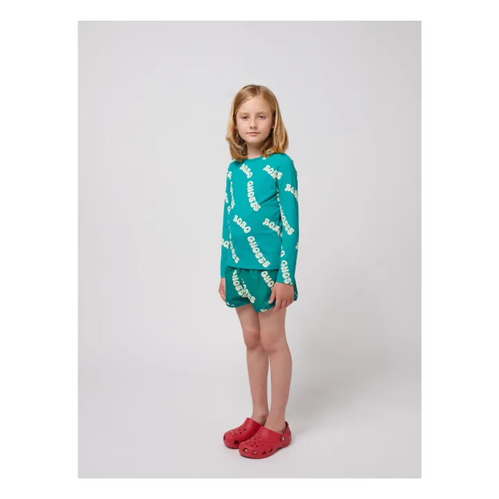 T-Shirt Anti-UV Bobo Fibres Recyclées | Vert- Image produit n°4