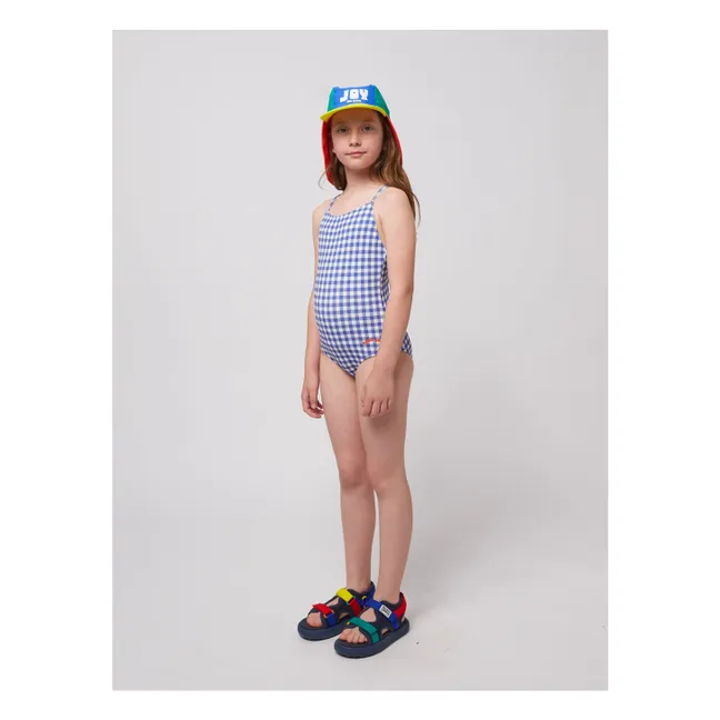 Vichy Recycled Fibers Swimsuit | Navy blue