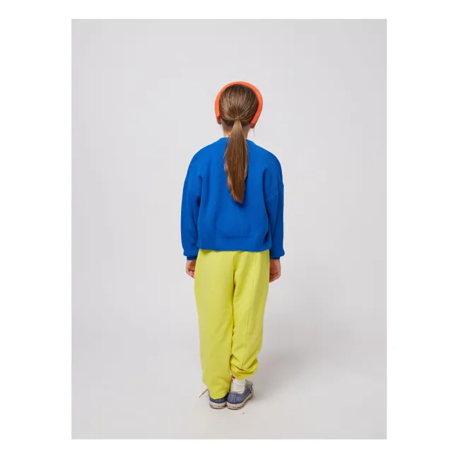 Cardigan in cotone biologico | Blu