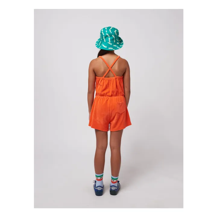 Combishort Bobo Eponge Bio | Rouge- Image produit n°5