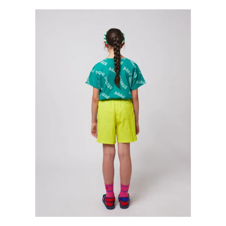 Short Bobo Fibres Recyclées | Jaune- Image produit n°6